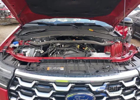 2025 Ford Explorer Platinum из США, поврежденный, VIN 1FMUK8HH7SGA62067